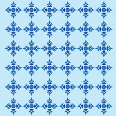 Cornflower simple geometric background vector