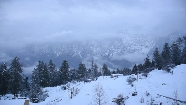 Auli laga uttrakhand , india.
