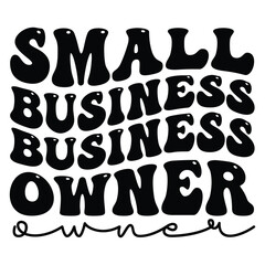 small business owner Retro SVG