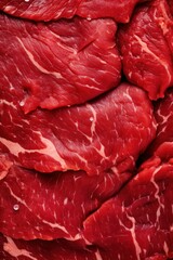 Close-Up of Beef AI Generated