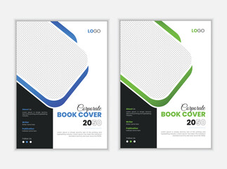 Company business brochure cover page annual report book cover corporate business profile design template.
Flyer brochure advertising abstract background, Leaflet Modern poster magazine layout template