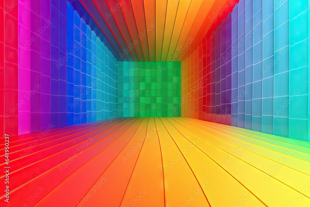 Poster colours rendering scene art backdrops three-dimensional room abstract multi background background pe