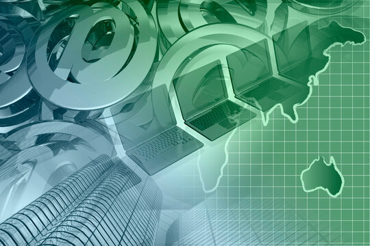 Computer background - Powered by Adobe