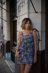 Naklejka premium portrait of a woman