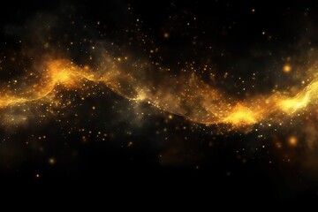 angle magic black black gold banner art wide dust Beautiful galaxy golden background Abstract holiday background magic explosion celebrat abstract blurred widescreen border background gold art blur