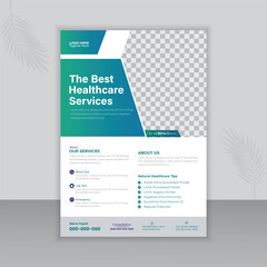 Medical Flyer Or Brochure Design Template