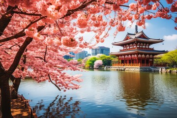 Japan travel destination. Tour tourism exploring.