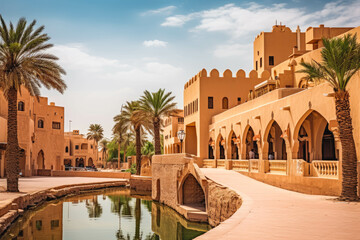 Dammam saudi arabia travel destination. Tour tourism exploring. - obrazy, fototapety, plakaty