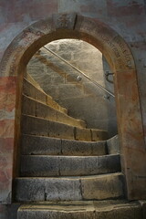 old stone stairs