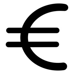 3d euro symbol - obrazy, fototapety, plakaty
