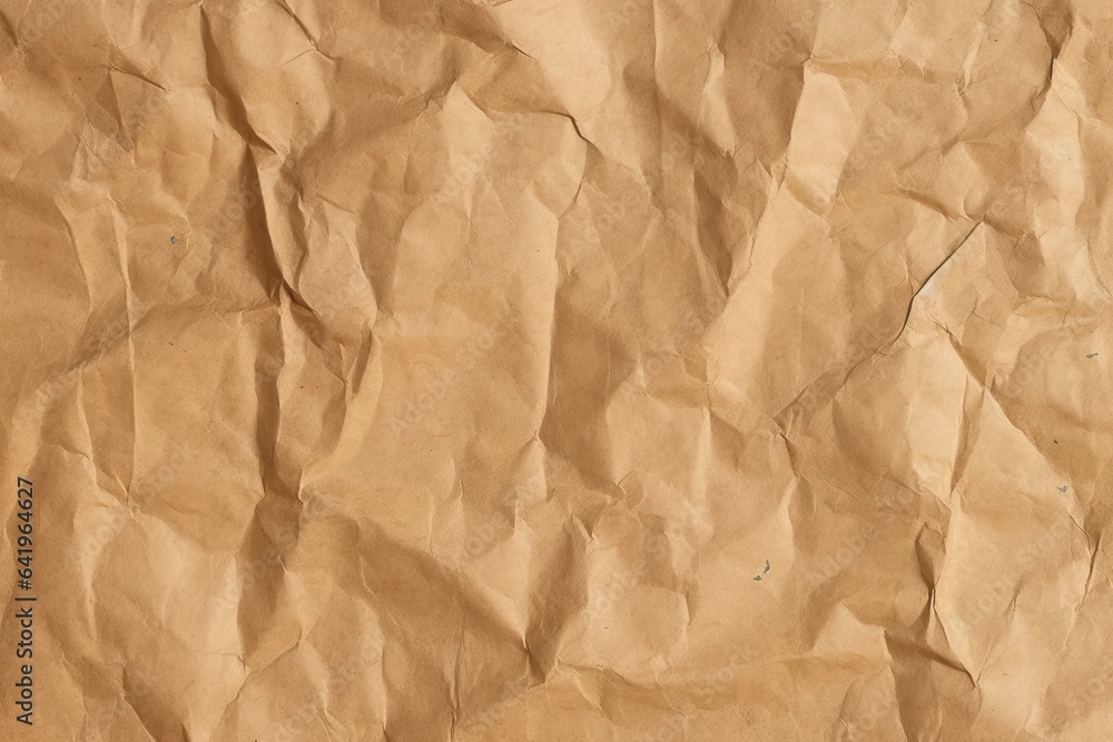 Poster design bag old wrinkle brown pattern background blank crumpled paper old surface texture recycle bac