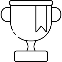 Trophy Icon Line