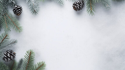 Pinecone Frame with Whitespace