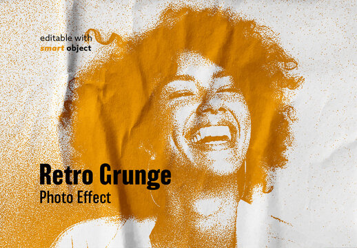 Retro Grunge Photo Effect