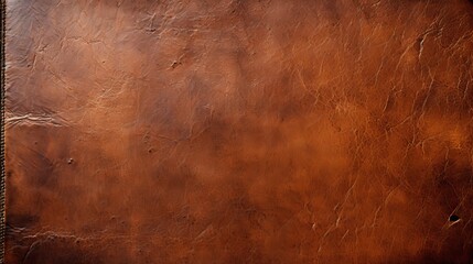  The texture of a vintage leather-bound book cover.