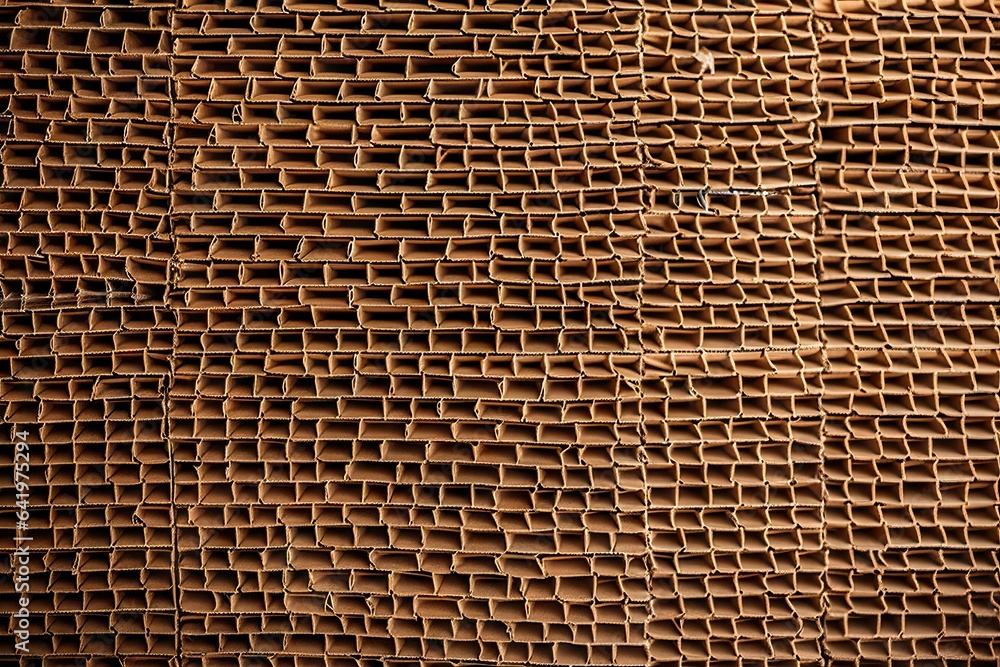 Poster stacked edge paper abstract closeup package cardboard industry cardboard cardbox blank texture box c