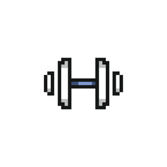this is Gym and Sport icon in pixel art with simple color and white background ,this item good for presentations,stickers, icons, t shirt design,game asset,logo and your project.