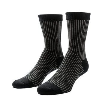 1 pair of black socks isolated with background png.