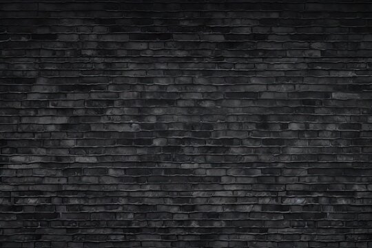 dark brick wall panoramic background panorama masonry wide shabby texture background Dark grunge Wide black Brickwork old texture old panoramic banner panorama weathered brick black wall wallpaper © sandra