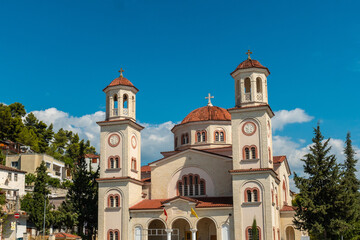 Saint Demetrius Cathedral of the city of Berat in Albania, the city of a thousand windows