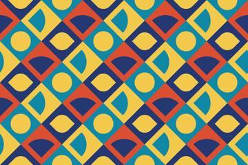 seamless pattern with elegant color