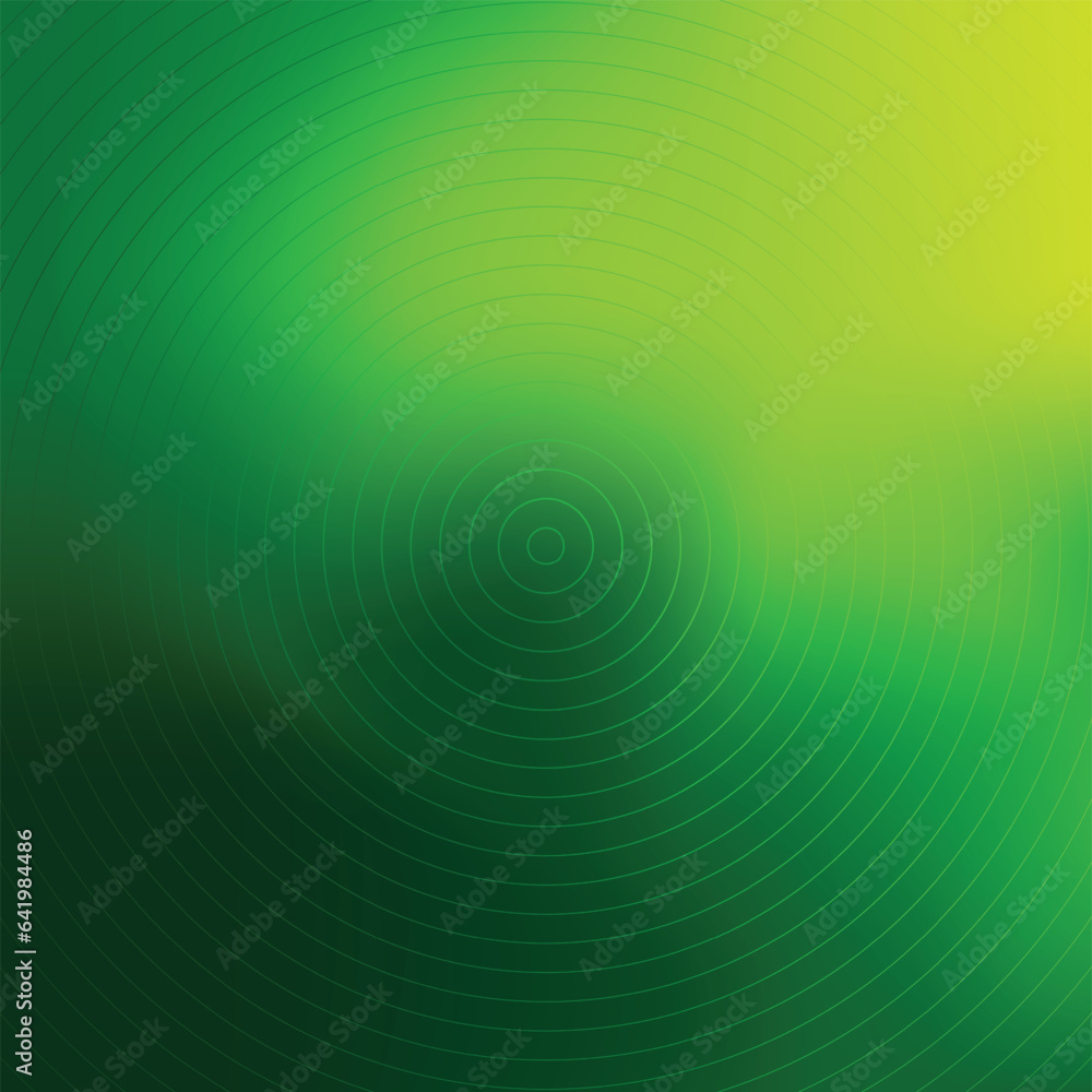 Poster green gradient background. blur pattern. modern banner template design with space for your text. vec