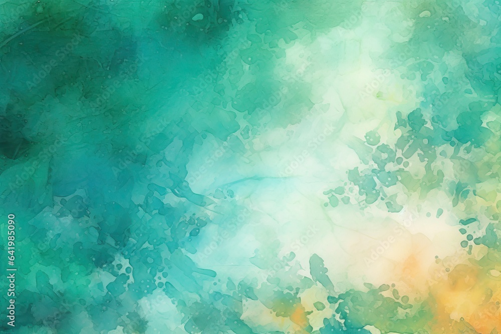 Poster blue vintage blotch watercolor paint texture bleed background paint background texture fringe blobs 