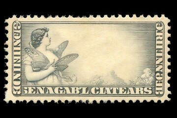 Obraz premium philatelist postmarked old collecting hobby collection post philatelic stamp collect philately postage paper Blank postmark letter Postage background mail iconic postal sym stamp Stamp antique icon