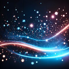 Obraz premium Abstract polygonal space low poly dark background with connecting dots and lines. Connection structure. 3d rendering 