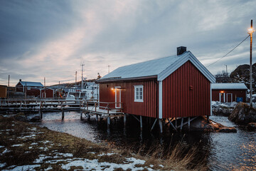 Norwegen Lofoten - Nusfjord