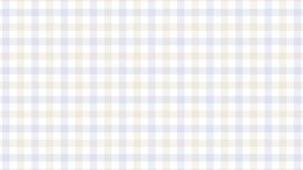 Beige and blue plaid fabric texture as a background	