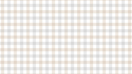 Brown and grey plaid fabric texture as a background	