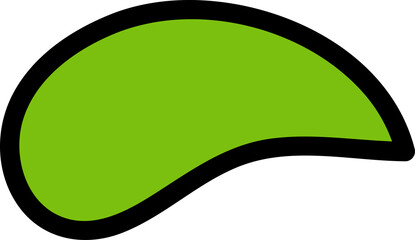 Groovy water drop illustration