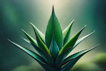 Fototapeta premium close up of marijuana leaf