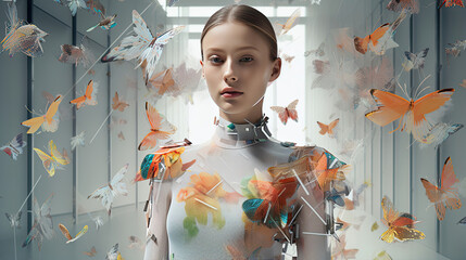 AI-powered fashion customization reflecting individual style.