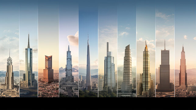 AI-generated architectural landmarks reshaping skylines.