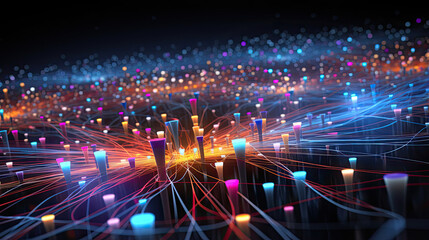 Obraz premium Quantum supremacy demonstrated through quantum algorithms surpassing classical counterparts marking a milestone in computation.
