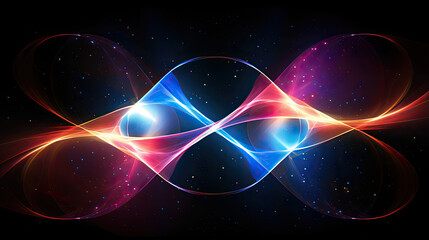 Quantum entanglement's role in quantum communication depicted emphasizing instantaneous state transfer.