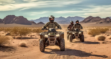 Exploring the Mojave Desert on a Quad Bike Adventure