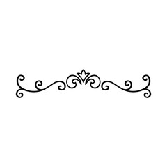 Ornate Borders icon vector. Frame framing illustration sign. vintage pattern symbol or logo.