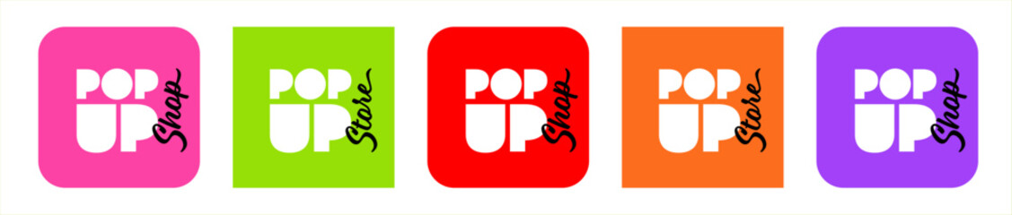 Pop-up shop and Pop-up store