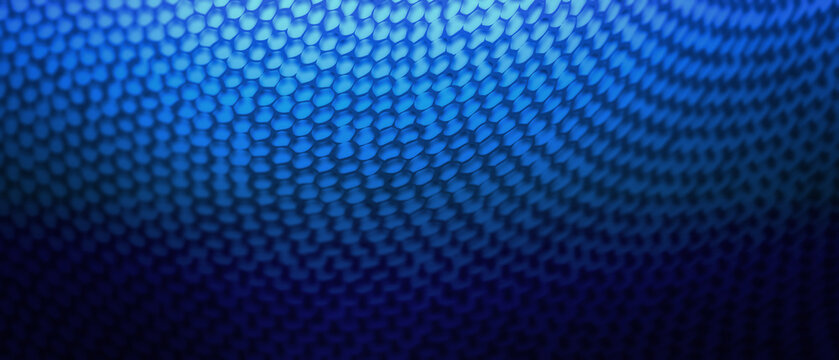 blue technical dots concept © aiben edis