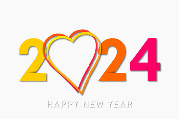 2024 - happy new year - best wishes 2024 background