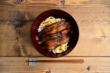 茄子のかば焼き丼