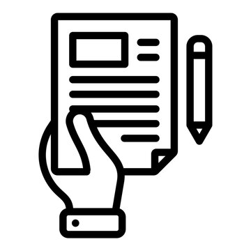 recommend clip art: Take It Outline Icon