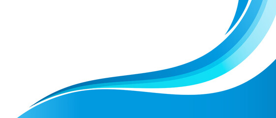 Abstract blue and white business banner background	