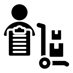 Supplier Glyph Icon