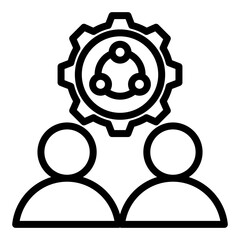 Synergy Outline Icon