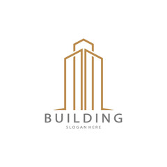 Building logo  architecture vector illustration design,Real Estate logo template, Logo symbol icon