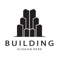 Fototapeta premium Building logo architecture vector illustration design,Real Estate logo template, Logo symbol icon